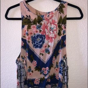 Small free people floral top